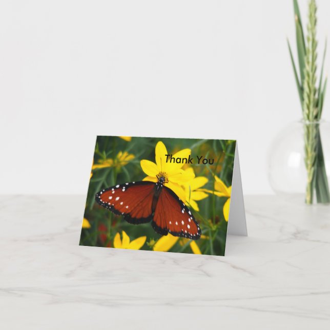 Cartão De Agradecimento Thank You (Frente)