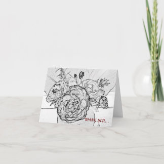 Cartão De Agradecimento Thank you