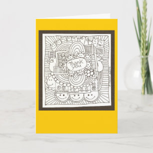 Cartão De Agradecimento Thank you... again card