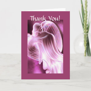 Cartão De Agradecimento Thank You - Angel Greeting Card
