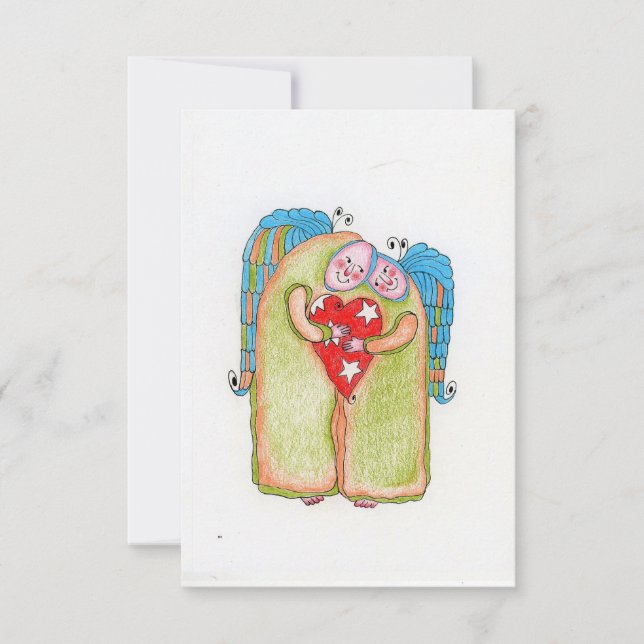 Cartão De Agradecimento Thank you Blessing (Frente)