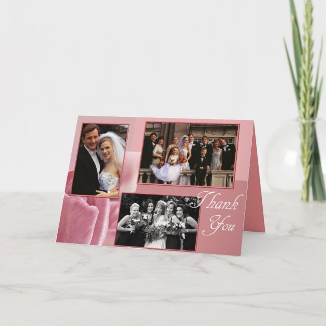 Cartão De Agradecimento Thank You Bridesmaid (Frente)