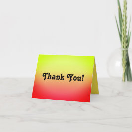 Cartão De Agradecimento Thank you Card