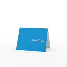 Thank you card--"blue dream"