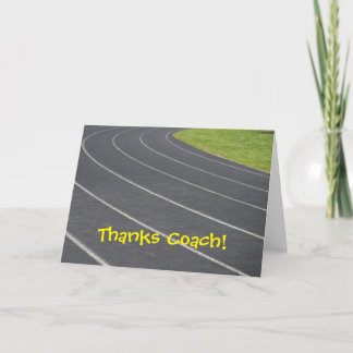 Cartão De Agradecimento Thank You Card For Coach!