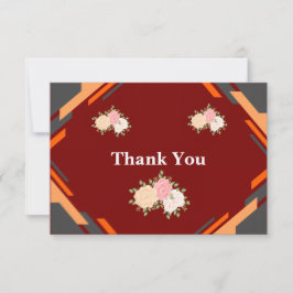 Cartão De Agradecimento Thank You Card – Simple, Customizable