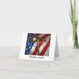 Cartão De Agradecimento Thank you card to Coach