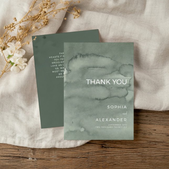 Cartão De Agradecimento  Thank You Card Wedding.  (Criador carregado)