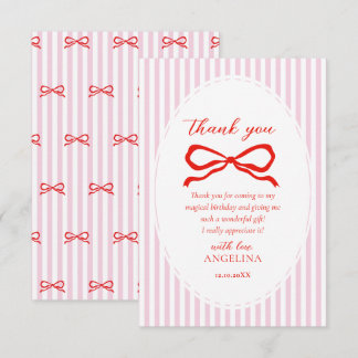 Cartão De Agradecimento Thank You Cards Baby's first birthday. 