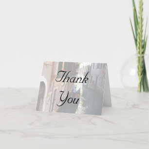 Cartão De Agradecimento Thank You Cards for Venetian Theme