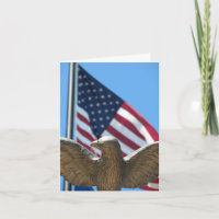 Thank You: Eagle & Flag