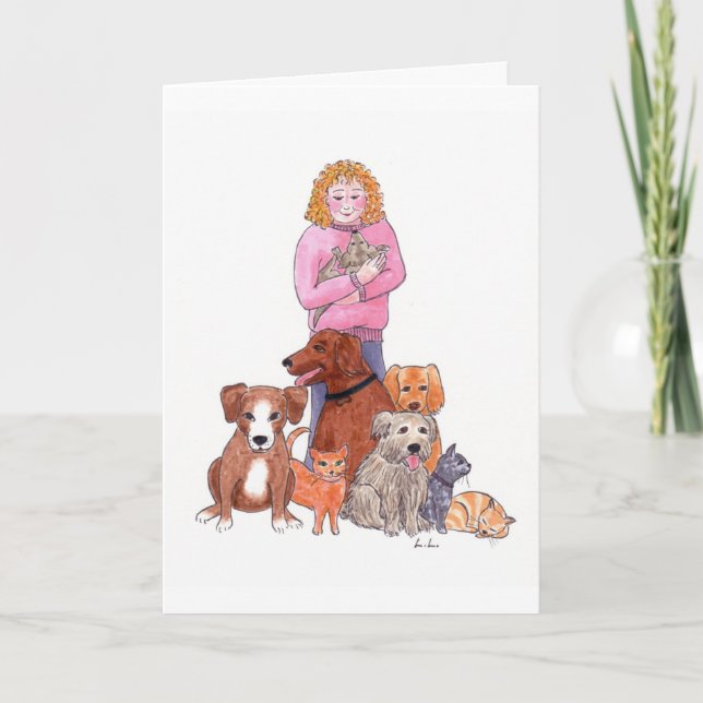 Cartão De Agradecimento Thank you for being a friend (Frente)