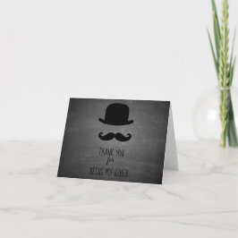 Cartão De Agradecimento Thank You For Being My Usher Card