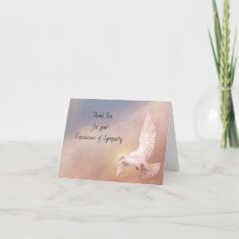 Cartão De Agradecimento Thank you for your Expression of Sympathy