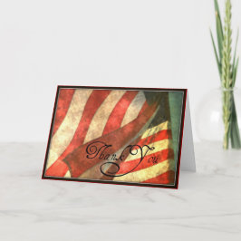 Cartão De Agradecimento Thank You For Your Service Military Greeting Card