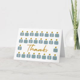 Cartão De Agradecimento Thank You Gift Card