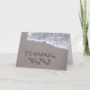 Cartão De Agradecimento Thank You Greeting Card