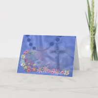 Thank You Greeting Card Spiritual Bouquet