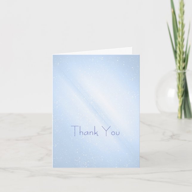 Cartão De Agradecimento Thank You Note Card (Frente)