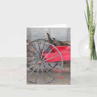 Cartão De Agradecimento Thank You Note - Shaker Buggy