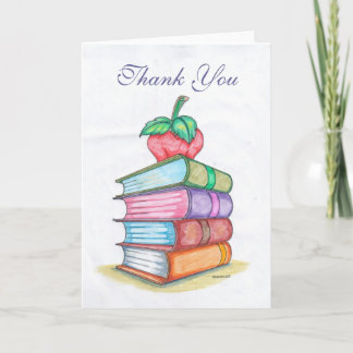 Cartão De Agradecimento Thank You Teacher Card