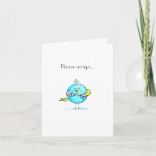 Cartão De Agradecimento Thank You Tweet E. card