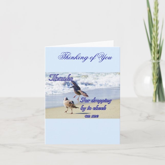 Cartão De Agradecimento Thanks_ (Frente)