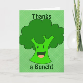 Cartão De Agradecimento Thanks a Bunch Greeting Card