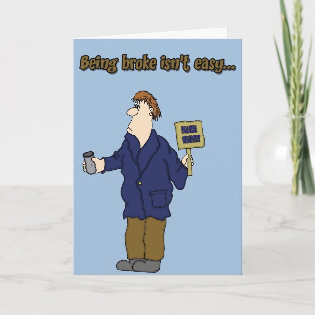 Cartão De Agradecimento Thanks for the divorce! (Frente)