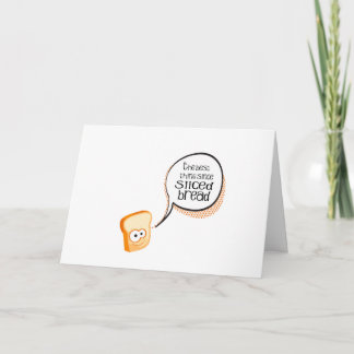 Cartão De Agradecimento The Best Thing Since Sliced Bread