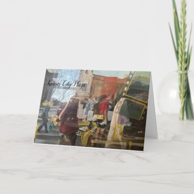 Cartão De Agradecimento The Plaza in Kansas City (Frente)
