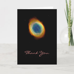 Cartão De Agradecimento The Ring Nebula