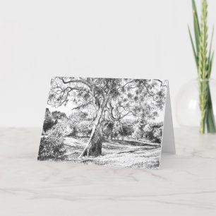 Cartão De Agradecimento The Winnie the Pooh Tree -