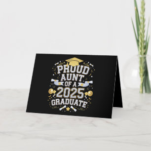 Cartão De Agradecimento Tia Orgulhosa De Um Graduado Em 2025 Graduação Fam
