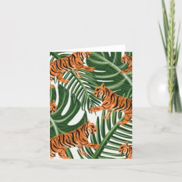 Cartão De Agradecimento Tiger Notecard