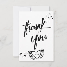 Cartão De Agradecimento Til Death Do Ufp Grunge Wedding