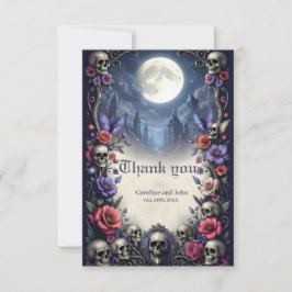 Cartão De Agradecimento Till Death & Moonlight Bind Us. 