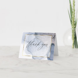 Cartão De Agradecimento Tinta Absracta Tonalidade Rosa Violeta Poeira de T