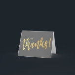 Cartão De Agradecimento tipo de script dourado do bar mitzvah de OBRIGADOS<br><div class="desc">[ NOTA - O EFEITO DOURADO É UMA IMAGEM IMPRESSA ] Um design moderno e simples para uma Configuração de CARTÕES DE AGRADECIMENTOS como modelo, é simples adicionar seus próprios detalhes ou clicar no botão personalizar e você pode adicionar ou alterar texto, fontes, tamanhos etc. DICA: 1. Para redimensionar/reposicionar a...</div>