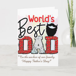 Cartão De Agradecimento "Torne o Dia do Pai Extra Especial!"