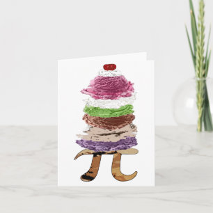 Cartão De Agradecimento Torta à Moda