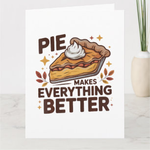 Cartão De Agradecimento Torta Faz Melhor