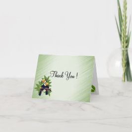 Cartão De Agradecimento Toucans exóticos Obrigado Dentro Vazio