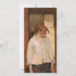 Cartão De Agradecimento Toulouse-Lautrec - A Montrouge, Rosa La Rouge
