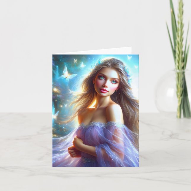 Cartão De Agradecimento Tout commence avec une bonne énergie, belle carte (Frente)