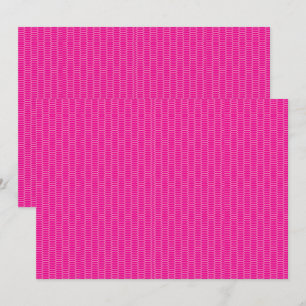 Cartão De Agradecimento Traços de tinta vermelho, rosa e roxo se sobrepõem