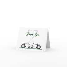 Tractor Love Thank-Your Note Card