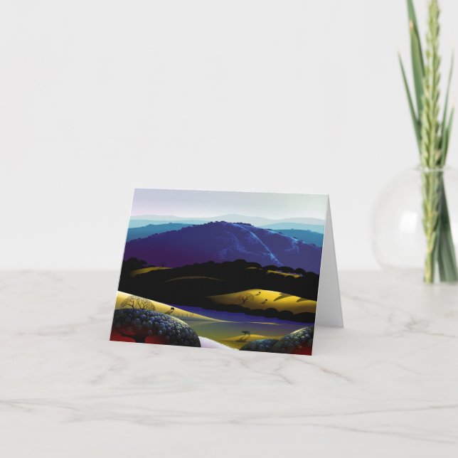 Cartão De Agradecimento Tranquilidade (Frente)