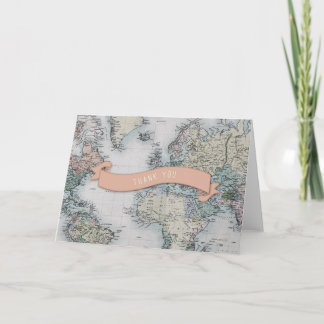 Cartão De Agradecimento Travel Thank You Card