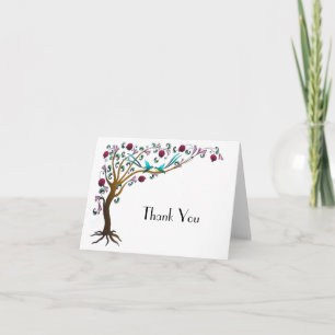 Cartão De Agradecimento tree of life- Thank You